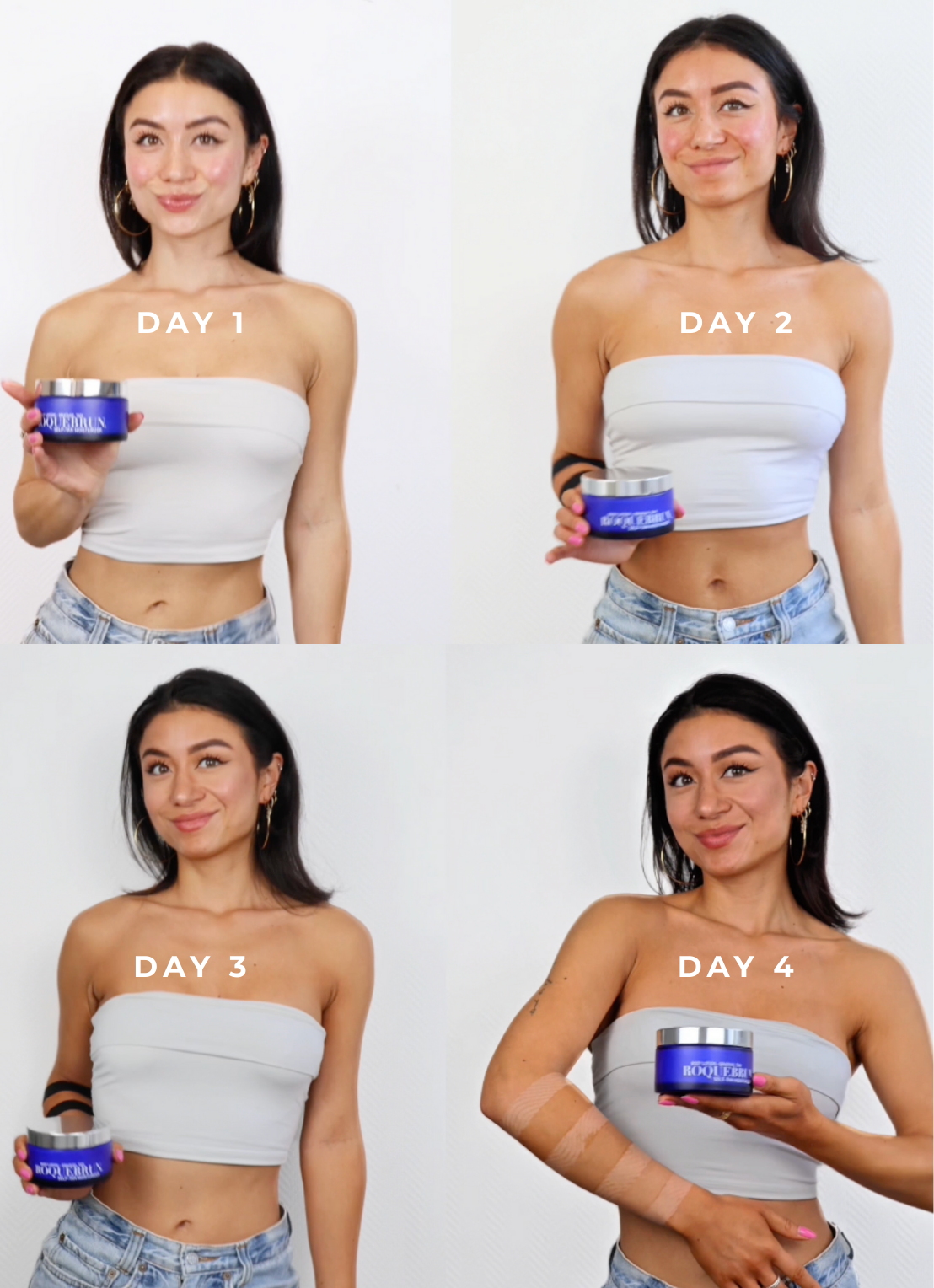 Gradual body lotion