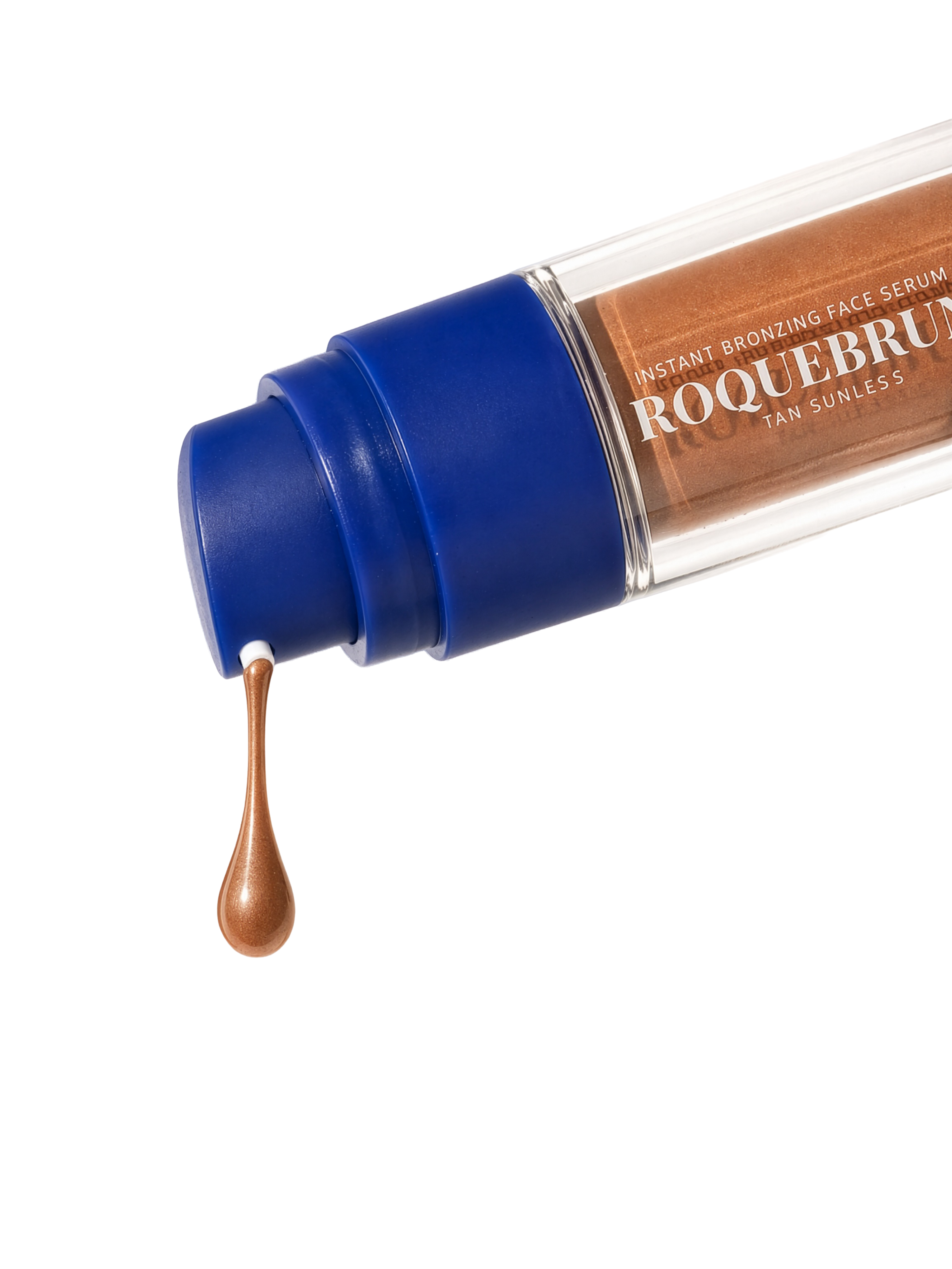 Instant Bronzing Face Serum - dark