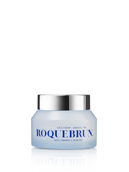 Night restore face cream - gradual tan