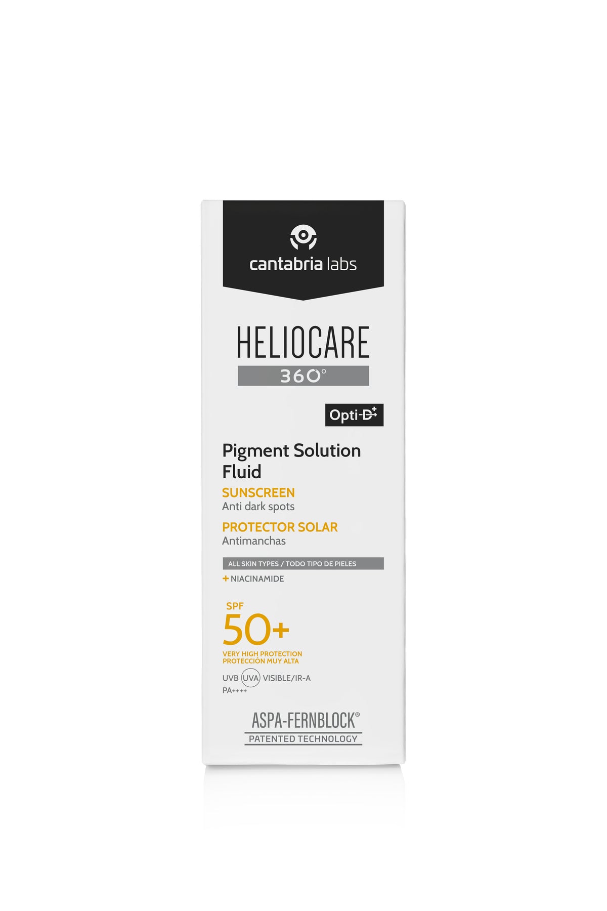 Pigment solution fluid SPF50