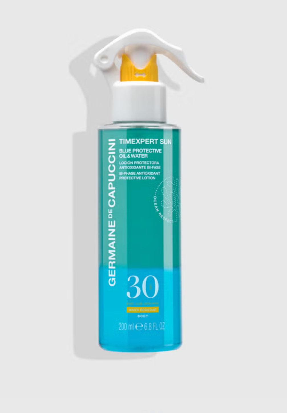 Blue protective oil &amp; water SPF30