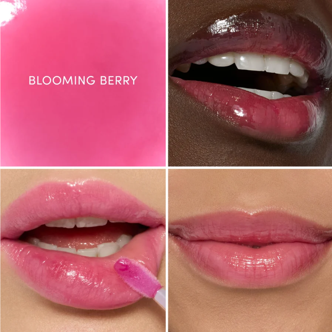 Lip oil blooming berry