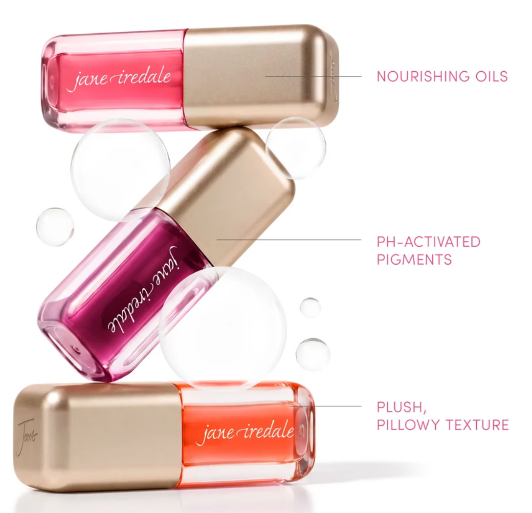 Lip oil blooming berry