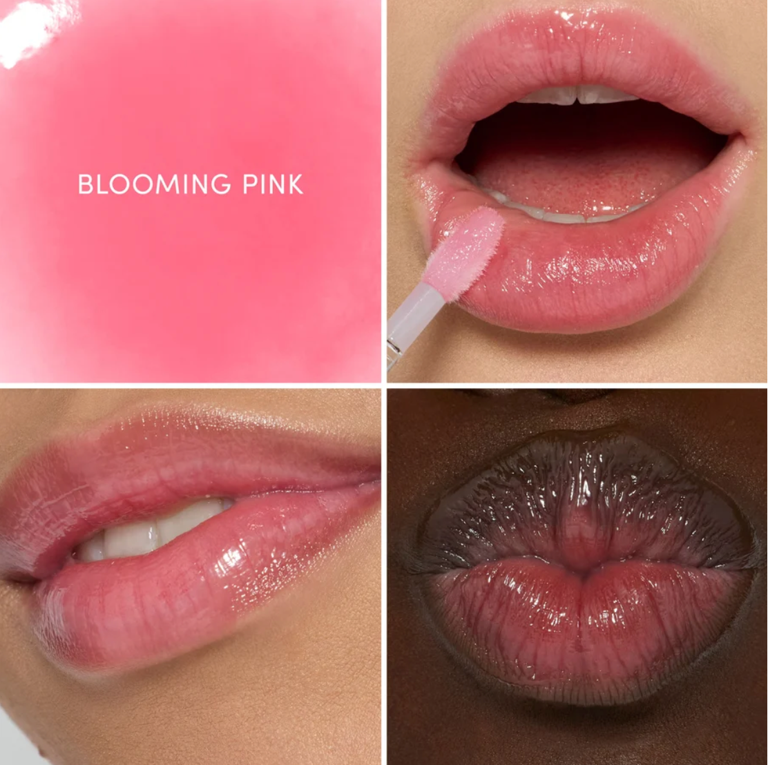 Lip oil blooming pink