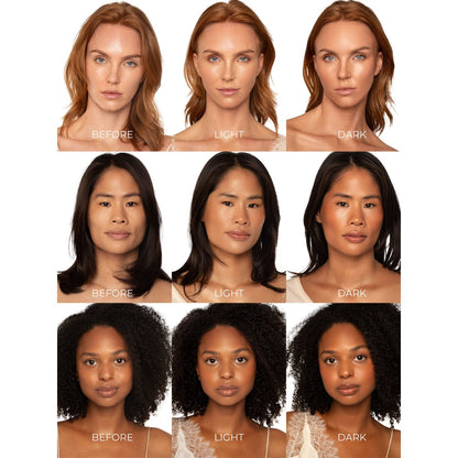 Instant bronzing gezichtsserum